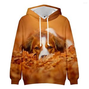 Heren Hoodies 2023 Lovely Dog 3d Men/Women Fashion Animal Hoodie Sweatshirt Casual Streetshirt Funny Kids Clothing