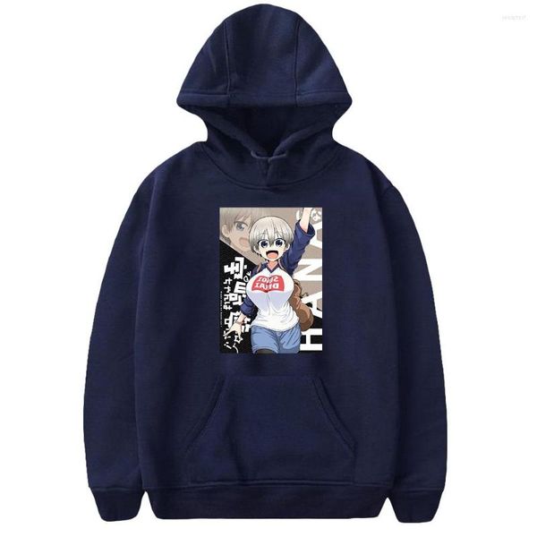 Sweats à capuche pour hommes 2023 Uzaki-chan veut sortir ! Double Sweat À Capuche Streetwear Femmes Hommes Hiver Pulls Vêtements