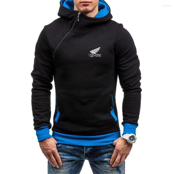 Sudaderas con capucha para hombre, marca VFR Racing, primavera y otoño, sudaderas diagonales informales con estampado, Sudadera con capucha para hombre, chaqueta con cremallera Harajuku, abrigo 2023