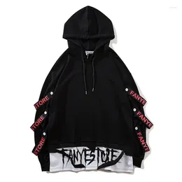 Heren Hoodies 2024 Aankomstmode Men Sweatshirts zijlinten streetwear pullover druppel ABZ267