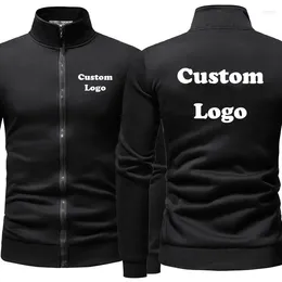 Sweats à capuche pour hommes, vestes avec Logo personnalisé, Cardigan, manteau à capuche, couleur Vintage, pull-over, vente en gros, 2024
