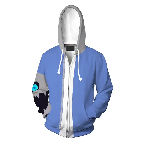 Sweat à capuche pour hommes, veste à capuche, Costume de Cosplay, Anime 3D, sweat-shirt décontracté, pull d'automne, grande taille, vente en gros, 2024