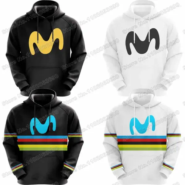 Sweats à capuche pour hommes 2024 Italie Espagne France Tour Cyclisme Team Sweat à capuche Automne Sweat-shirt Vêtements d'hiver Streetwear Pull Vestes