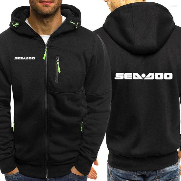 Hoodies masculins 2024 Sea Doo Seadoo Moto Brand Brand Sweat-Sweat-shirt Pullover