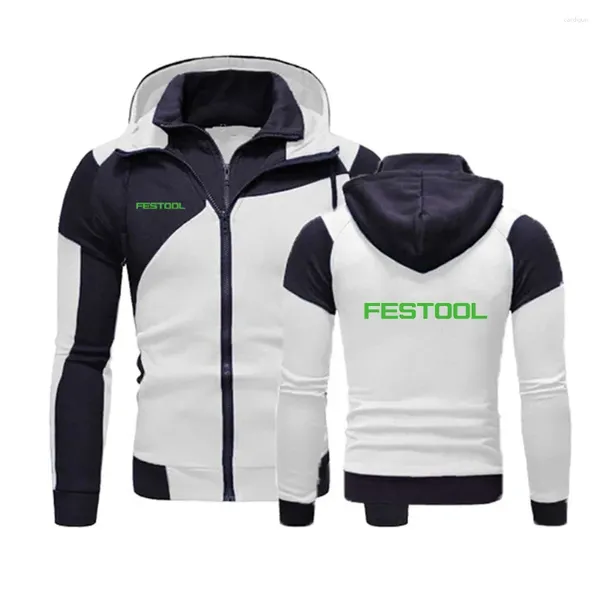 Sampesanales para hombres 2024 Spring Autumn Festool Tools Chaqueta Hombres sudaderas Capas Capas Manga larga Harajuku Ropa Harajuku