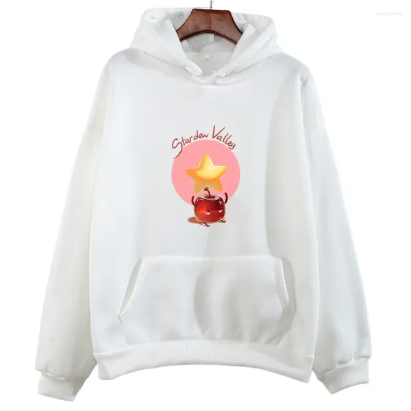 Hoodies masculins 2024 Stardew Valley Junimo Kawaii / Migne à sweat à sweat mignon Belle Sweats Sweats Sweats Sweats Sweats Casual Vêtements décontractés d'automne doux