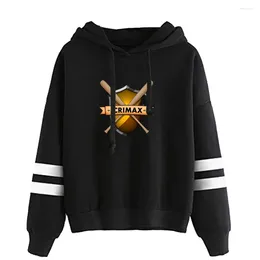 Sweat à capuche masculine 2024 Femmes Icrimax Merch Sweat Sweatshirts Unisexe Pullover