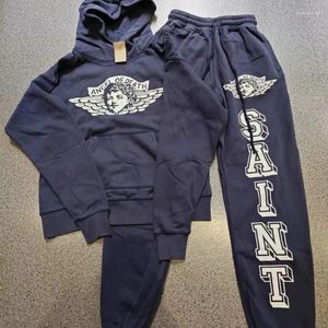 Sweats à capuche pour hommes 2323fw Washed Designer Hommes Femmes surdimensionnées à capuche peintes à la main Graffiti Retro Sweatshirts