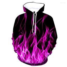 Hoodies voor heren 3D Kleurrijk Grafisch Opdruk Voor Heren Jongen Hooded Sweatshirt met lange mouwen Kleding Oversized Pullover Dagelijks Tops Maat XS-6XL