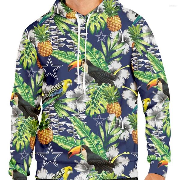 Hommes Hoodies 3D Cool Hawaiian Style Toucan Imprimer Pull Survêtement Pour Hommes Femmes Enfants Creative Sweat Casual Tops