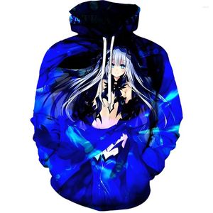 Sudaderas con capucha para hombre Sudadera con capucha de dibujos animados con fecha 3D Sudadera de manga larga de anime Four Seasons