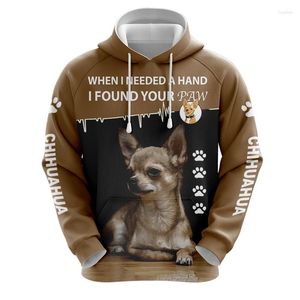 Hommes Hoodies 3D Pleine Impression Chien Art Mignon À Capuche Mode Printemps Et Automne Hommes Unisexe Casual Pull Personnalité Chemise Porter