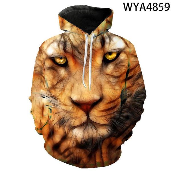 Sudaderas con capucha para hombre, serie de animales con estampado 3D de leopardo, ropa de calle para hombres y mujeres, sudaderas de manga larga para niños y niñas, abrigo