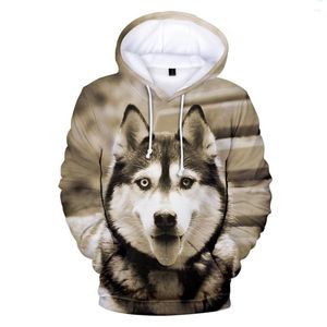 Sudaderas con Capucha para Hombres Impreso En 3D Husky Hombres Mujeres Sudaderas Unisex Moda Harajuku Niños Sudadera con Capucha Otoño Animal Perro Niños Niñas Jerseys Casuales