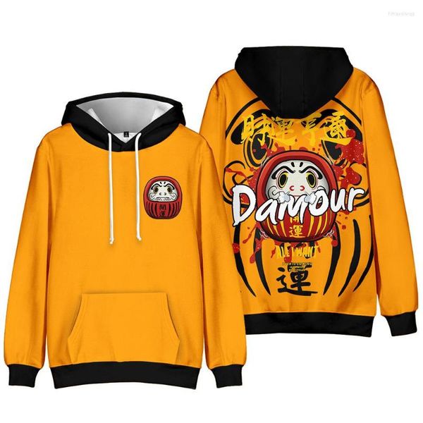 Hoodies masculins 3D Tiger imprimé Tiger Sweatshirts Femmes Unisexe Pilovers Fashion Kids Tops Animaux Automne Boys Filles Yellow Black Outwear