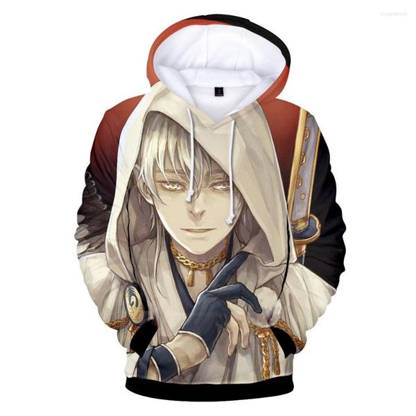 Sweats à capuche pour hommes 3D pull mode Touken Ranbu impression en ligne Sport hommes femmes à capuche à capuche décontracté à manches longues sweats à capuche hauts