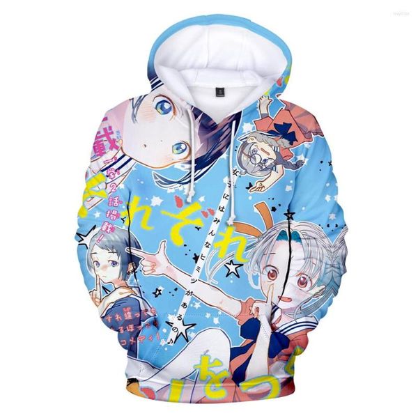 Sudaderas con capucha de 4-nin Wa Sorezore Uso Wo Tsuku para hombre, sudadera de Anime, sudadera de invierno, jerséis de manga larga Unisex, ropa informal Harajuku 3D