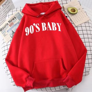 Mannen Truien 90'S Baby Brief Afdrukken Man Hoodie Casual Mode Kleding Comfortabele Eenvoud Streetwear Oversized Ronde Hals Mannen