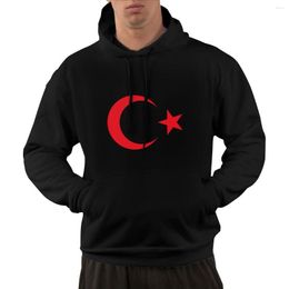 Heren Hoodies 95% katoenen embleem van Turkije Country Vlag Warm Winter pullover Hoodie Men Women Unisex Hip Hop Style Sweatshirt