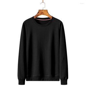 Heren Hoodies Amazon Hoodie Herfst en Winter Foreign Trade Solid Color Round Neck Sweater Mannelijke pullover grafische aanpassing