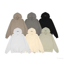 Sudaderas con capucha para hombres sudaderas diseñador para hombres con capucha sudadera con capucha esencial sudadera sudadera con manga larga suelta esencia masculina con capucha de alta calidad