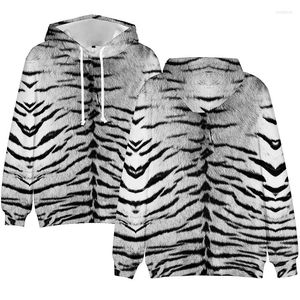 Heren Hoodies Animal Tiger Skin Costume 3D pullover Men Women Hoodie Hoody Tops Dagelijkse Casual Sport Sport met lange mouwen Hoodkap Haped Sweatshirts