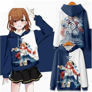 Heren Hoodies Anime Genshin Impact Nilou Cosplay Hoodie Vrouw Harajuku Sweater Streetwear Hip Hop Pullover Hooded Jacket Male 2024