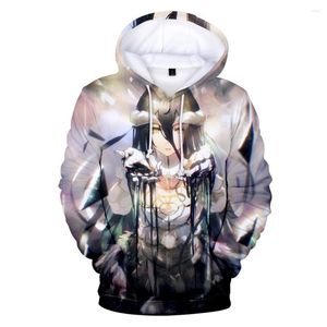 Heren hoodies anime hoodie sweatshirt mannen/vrouwen kleding Harajuku streetwear pullover 3d sudadera Overlord Albedo