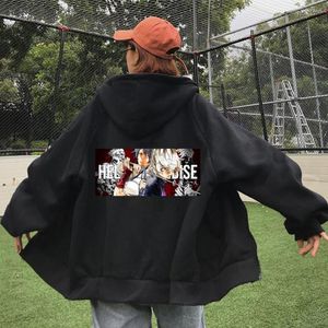 Sudaderas con capucha de Anime Jigokuraku Gabimaru con cremallera para hombre y mujer, sudadera Hell's Paradise Yamada Asaemon Sagiri, chaqueta informal con cremallera, ropa