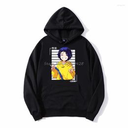 Sudaderas con capucha para hombre Anime Wonder Egg Priority Hoodie Funny Ohto Ai Print Men Fleece Sudadera con capucha Streetwear Harajuku