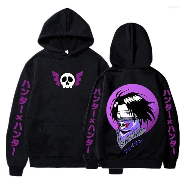 Sudaderas con capucha de Anime X para hombre, jersey de Cosplay de Feitan Potoo, chándal para hombre y mujer, sudadera de gran tamaño, ropa de calle