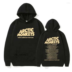 Sweats à capuche pour hommes Arctic Monkey Tour 2024 Lettre Pull Femmes Casual Mode Sweat-shirts à manches longues Hip Hop surdimensionné Streetwear 3636
