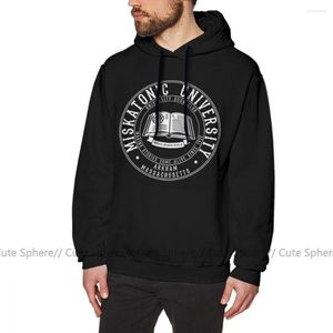 Heren Hoodies Arkham Horror Hoodie Miskatonic University Book Club Lange Lengte Pullover XXXL Mannelijke Winter Katoen