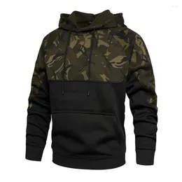 Sweats à capuche pour hommes armée vert hommes militaire Camouflage décontracté automne hiver sweats à capuche mâle à capuche Hip Hop pull survêtements