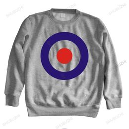 Sudaderas con capucha para hombre Llegaron Hombres Sudadera con cuello redondo Ropa de marca Fall Raf Roundel Mod Target Man Casual Vintage Hoody Tops