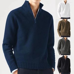 Sweats à capuche pour hommes automne et hiver tricoté épaissi hauts pull en laine chaud pull en tricot pull