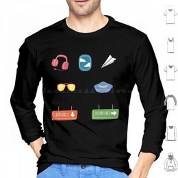 Herren Hoodies Aviation Pack Hoodie Baumwolle Langarm Flugzeug Pilot Fliegen Flugzeug Flug Avgeek Militär