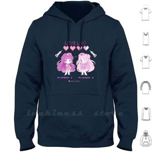 Hoodie voor heren Battle Nurses Hoodie Lange mouw Menhera Kawaii Pastel Fairy Kei Fairykei Anime Chibi Pink