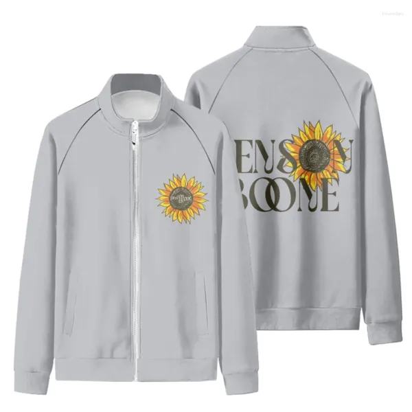 Sudaderas para mascotas Benson Boone Sunflower Stand Coloque Swever de manga larga Sweets Fashion Casual Fashion Sweins