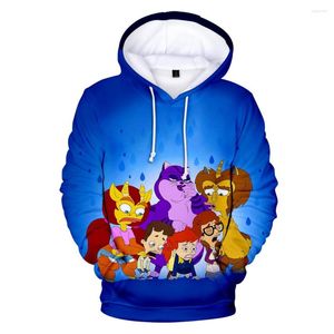 Sweats à capuche pour hommes Big Mouth Hoodie 3D Survêtement À Manches Longues Femmes Hommes Sweat Harajuku Streetwear 2023 American Adult Cartoon Clothes Plus