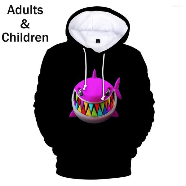 Sudaderas con capucha para hombre, sudaderas negras con estampado 3D 6IX9INE para hombre y mujer, ropa de calle de otoño para niños, sudaderas con capucha para niños y niñas