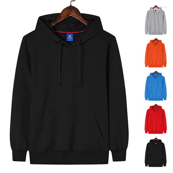 Sweats à capuche pour hommes blanc noir unisexe mode décontracté sweat à capuche hommes Pull Over solide blanc Sudaderas Con Capucha Felpo Uomo