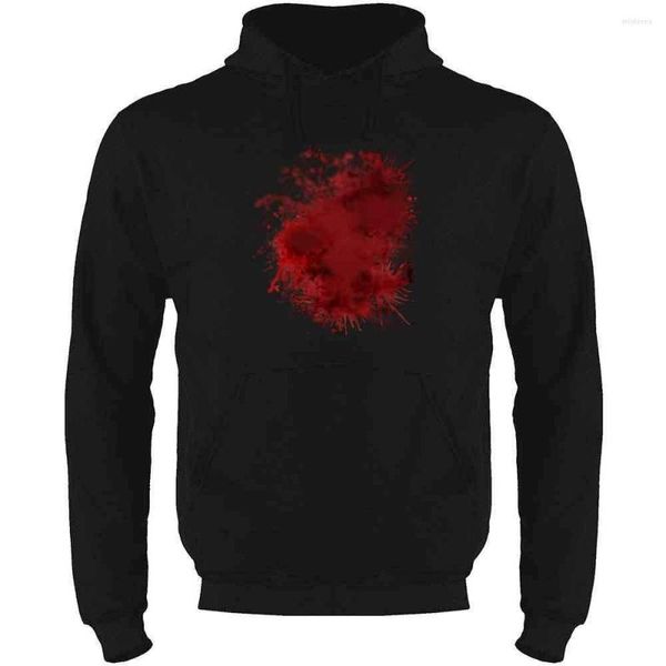 Sweats à capuche pour hommes Blood Splattered Horror Bloody Halloween Costume Sweat-shirt pour hommes Sweat à capuche pour femme