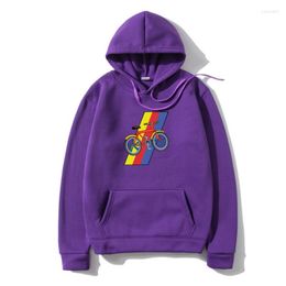 Hommes Hoodies BMX Rétro Grifter Survêtement 80s Classique Dir Vélo Spor Vélo Gris Blanc SweatSweatshir Hommes