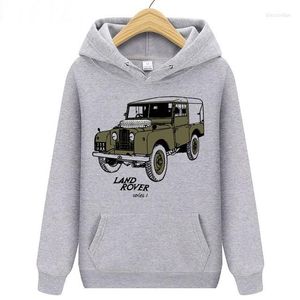 Heren Hoodies Boy Hooded pullover Hiphop Sportwear Rover 90 Totaal perfectie Tracksuit Army Militaire Land CAR Sweatshirts