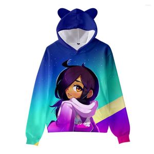 Sudaderas con capucha para hombres, niños y niñas, Aphmau, estampado 3D, niños pequeños, lindas sudaderas de dibujos animados, jerséis de primavera para niños, ropa de calle, Tops, ropa