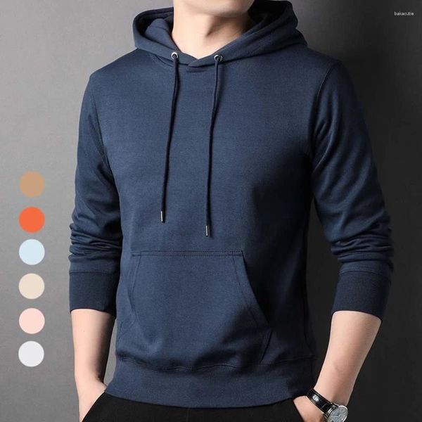 Sweats à capuche pour hommes Marque hiver en sweat-shirts pour hommes pull multicolore coton chemise à capuche à capuche de haute qualité vêtements d'automne coréens rose