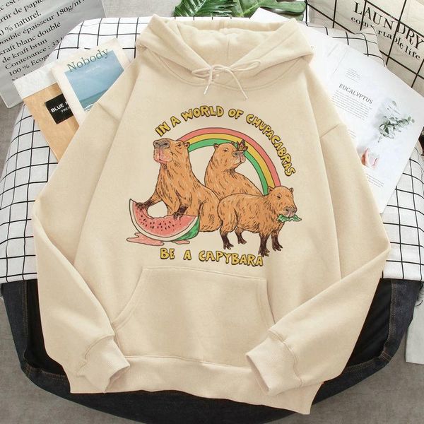 Sweats à Capuche Homme Capybara Male Ulzzang Graphic Clothing Oversized