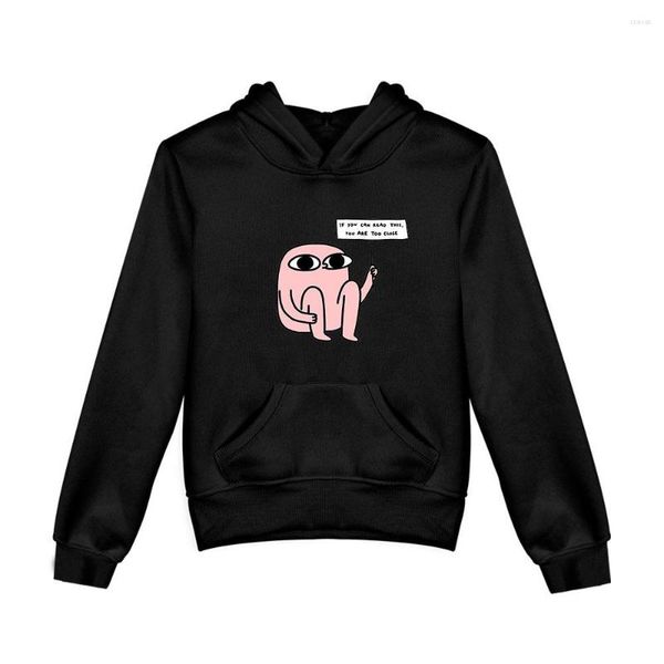 Sweats à capuche pour hommes Dessin animé drôle Big Eyes Ketnipz Sweat à capuche pour garçons Filles Harajuku Sweat-shirt Streetwear Hip Hop Survêtement décontracté Enfant