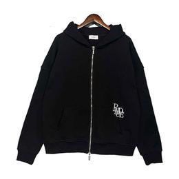 Heren Hoodies Casual losse hoodie -stijl Trend Fashion Condude 2023ss oversized zware paar capsule vorm hoofddeel ritssluiting drie volledige trui voor herenkleding